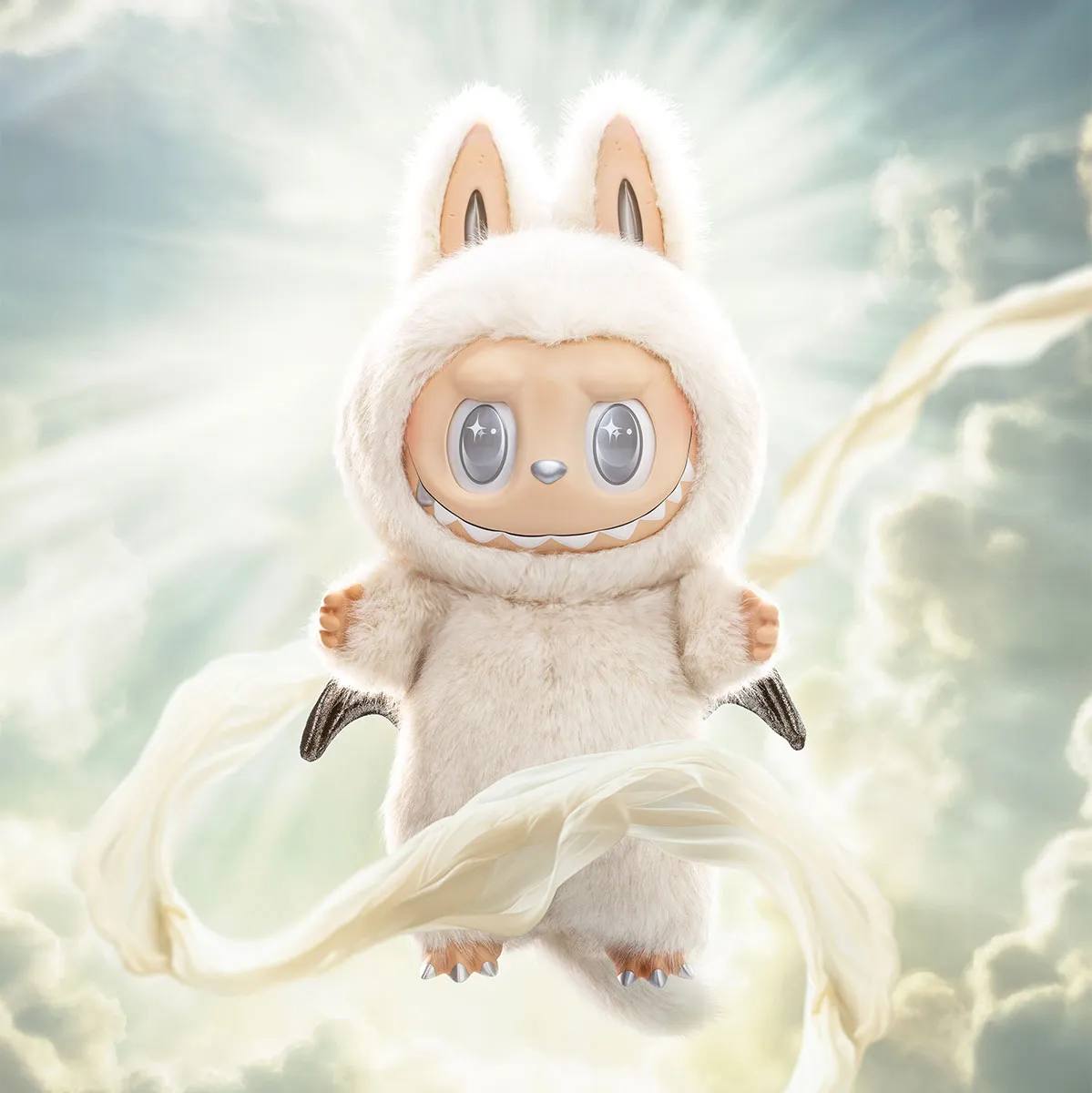 Labubu Angel In Clouds Vinyl Face Doll