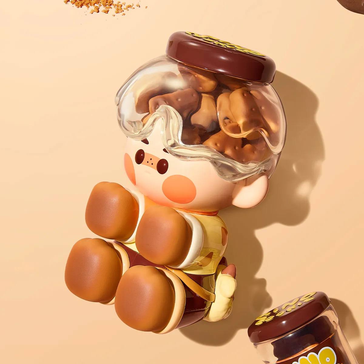 Jelly Chocolate Cookie Figurine