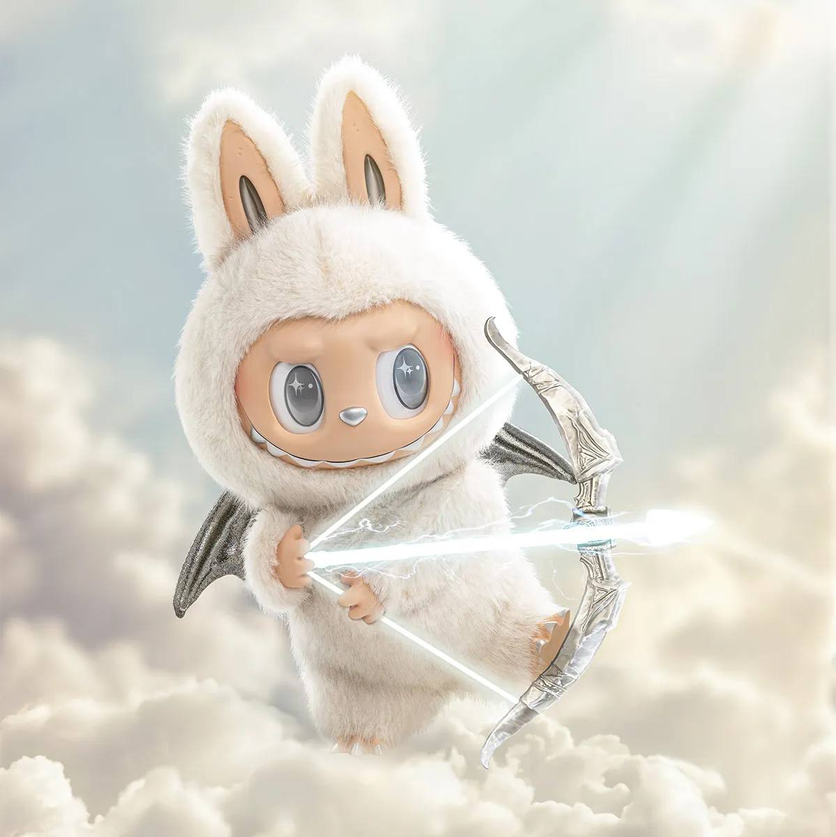 Labubu Angel In Clouds Vinyl Face Doll