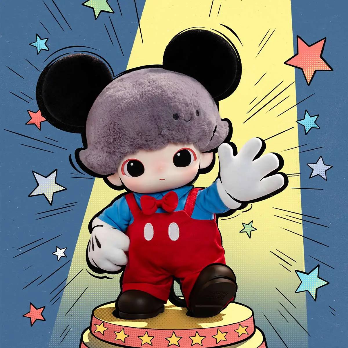 Dimoo World X Disney Series-Mickey Vinyl Plush Bag